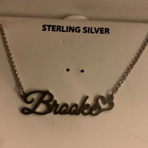 Sterling silver “name” Necklace